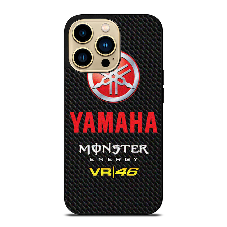 YAMAHA RACING VR46 CARBON LOGO iPhone 14 Pro Max Case Cover