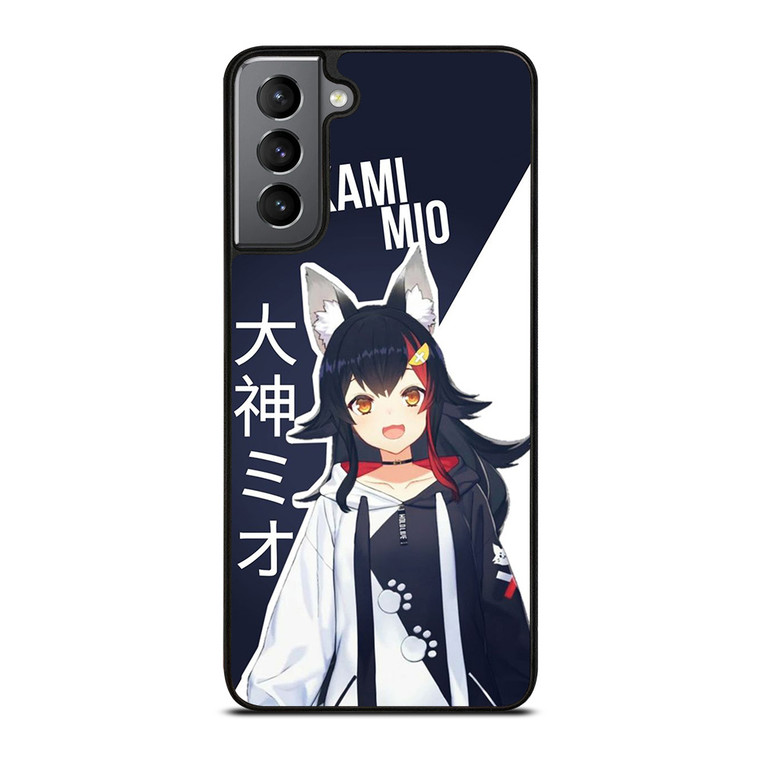 OOKAMI MIO HOLOLIVE  Samsung Galaxy S21 Plus Case Cover OOKAMI MIO HOLOLIVE  Samsung Galaxy S21 Plus Case Cover