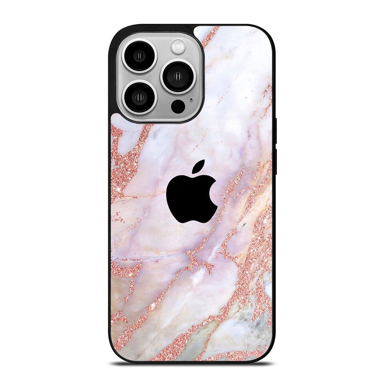 APPLE SPARKLING MARBLE iPhone 14 Pro Case Cover