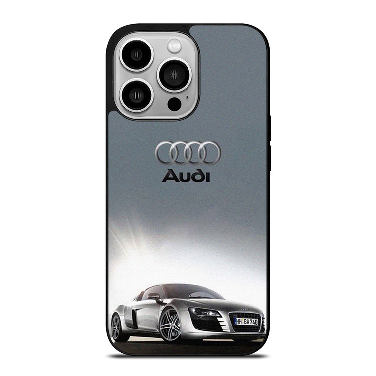 AUDI R8 CAR LOGO EMBLEM iPhone 14 Pro Case Cover