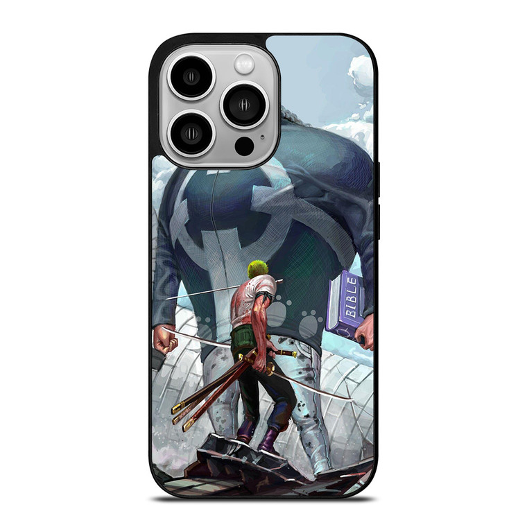 BARTHOLOMEW KUMA X ZORO ONE PIECE iPhone 14 Pro Case Cover