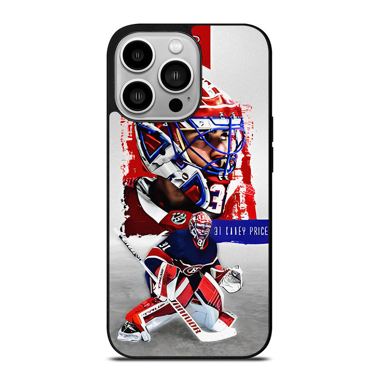 CAREY PRICE MONTREAL CANADIENS NHL iPhone 14 Pro Case Cover