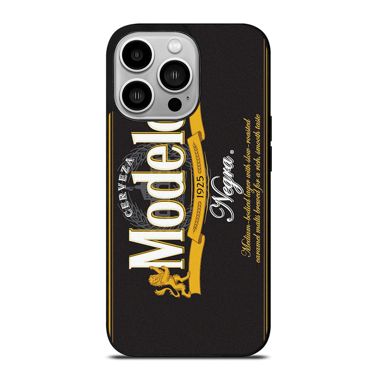 CERVEZA MODELO BEER NEGRO iPhone 14 Pro Case Cover