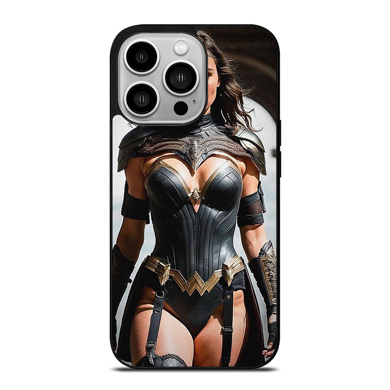 GAL GADOT WONDER WOMAN BLACK iPhone 14 Pro Case Cover