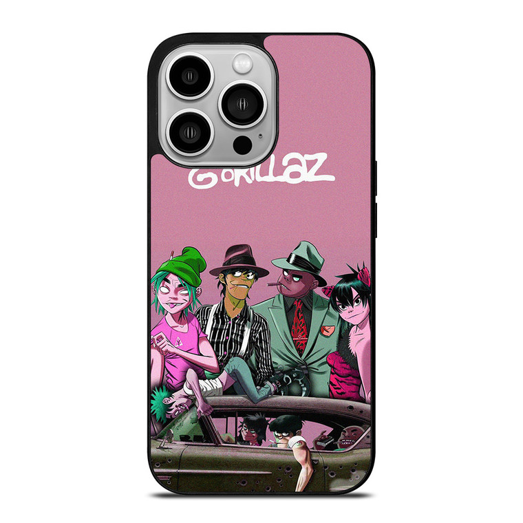 GORILLAZ BAND PINK iPhone 14 Pro Case Cover