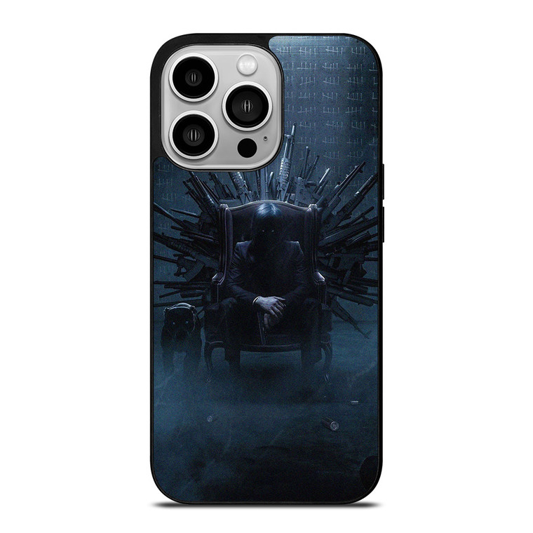 JOHN WICK KEANU REEVES THRONES iPhone 14 Pro Case Cover