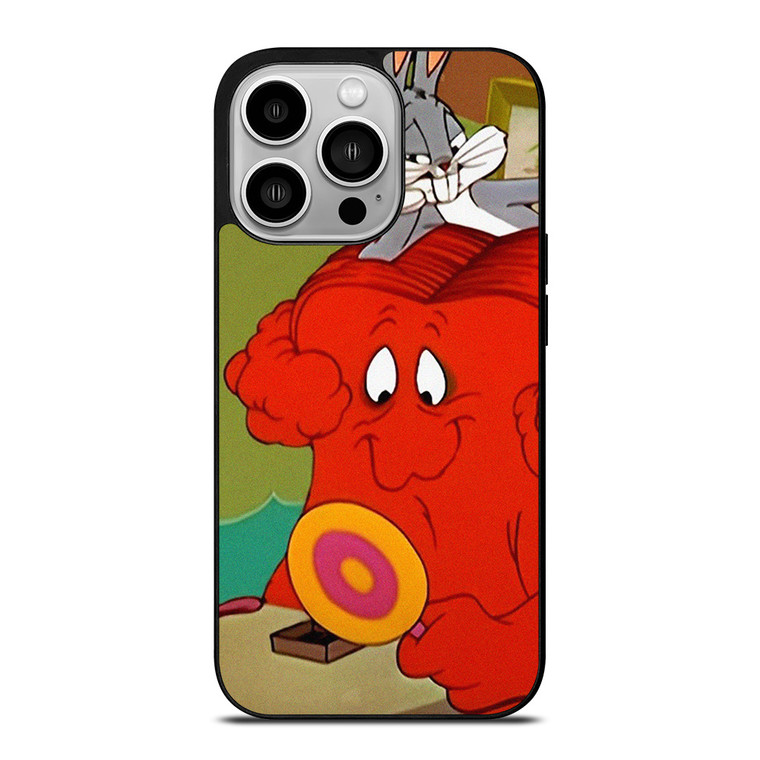 LOONEY TUNES BUGS BUNNY GOSSAMER CARTOON iPhone 14 Pro Case Cover