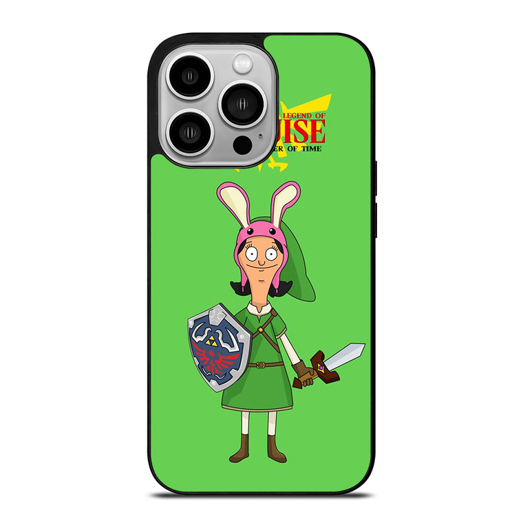 LOUISE BELCHER BOB'S BURGERS THE LEGEND OF ZELDA iPhone 14 Pro Case Cover