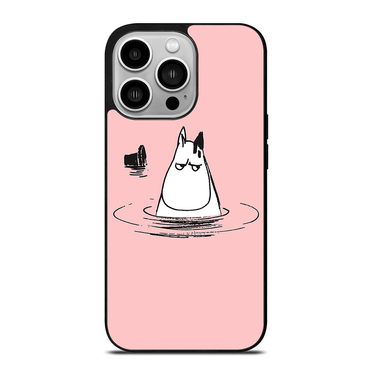 MOOMIN CARTOON PINK iPhone 14 Pro Case Cover