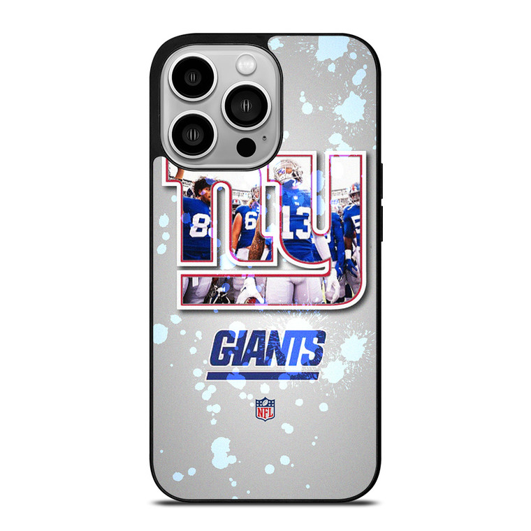 NEW YORK GIANTS NFL SPLASHED iPhone 14 Pro Case Cover NEW YORK GIANTS NFL SPLASHED iPhone 14 Pro Case Cover