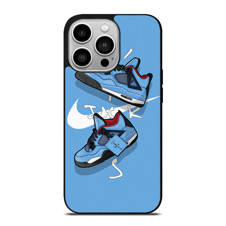 NIKE AIR JORDAN TRAVIS SCOTT CACTUS JACK iPhone 14 Pro Case Cover NIKE AIR JORDAN TRAVIS SCOTT CACTUS JACK iPhone 14 Pro Case Cover