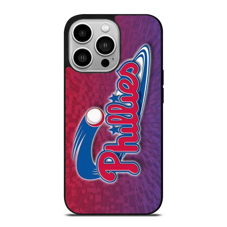 PHILADELPHIA PHILLIES BASEBALL EMBLEM iPhone 14 Pro Case Cover
