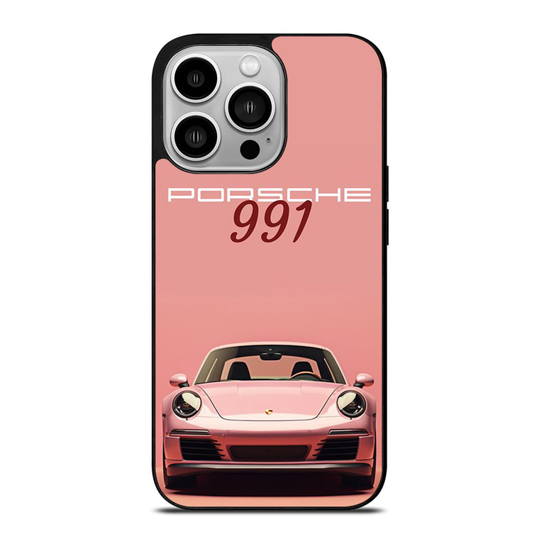 POSRCHE 991 PINK iPhone 14 Pro Case Cover