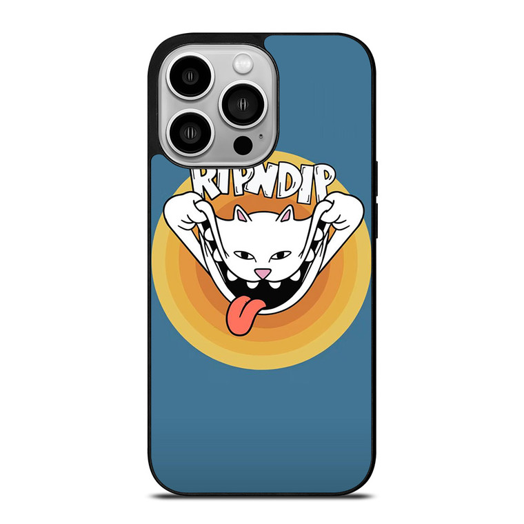 RIPNDIP THE CAT CARTOON iPhone 14 Pro Case Cover