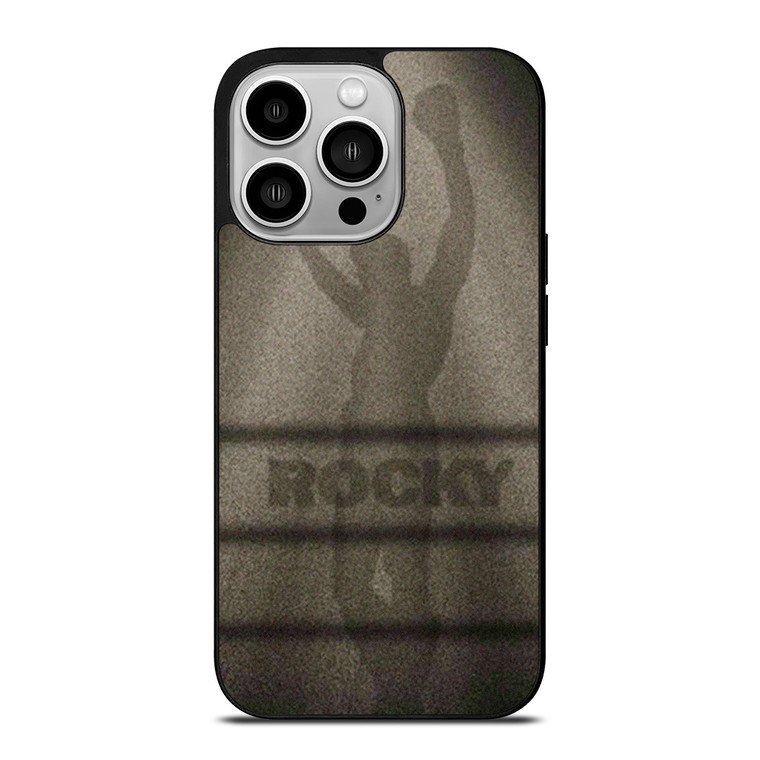 ROCKY BALBOA BOXING SILHOUETTE iPhone 14 Pro Case Cover