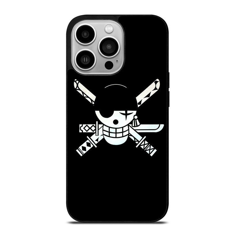 RORONOA ZORO ONE PIECE LOGO iPhone 14 Pro Case Cover