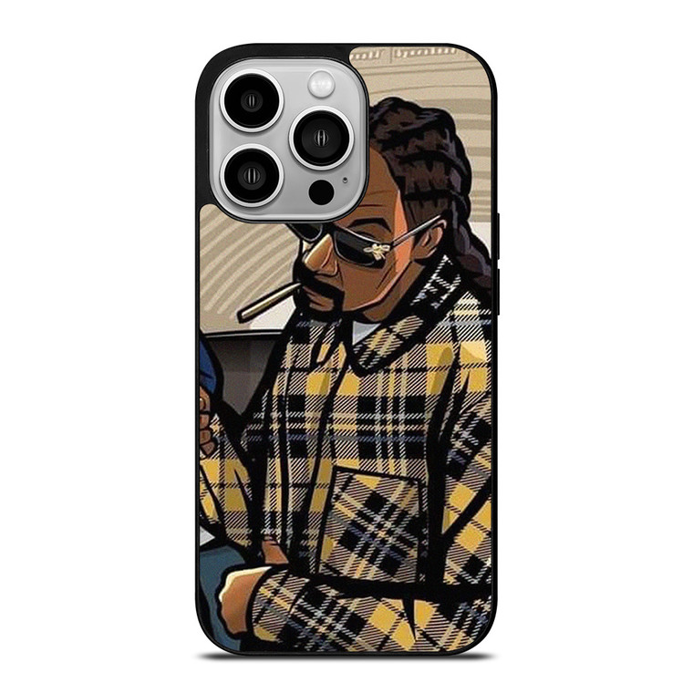 SNOOP DOG RAPPER CARTOON iPhone 14 Pro Case Cover
