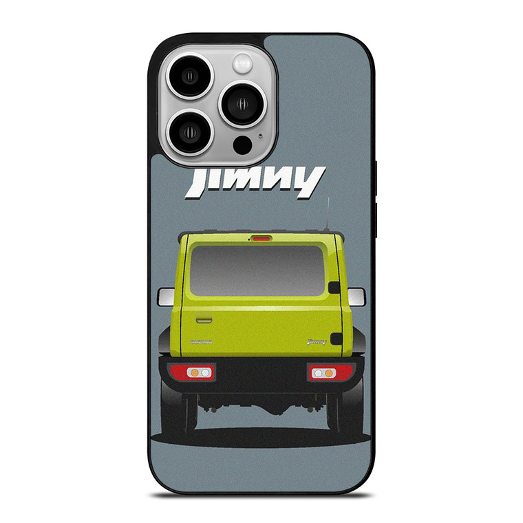 SUZUKI JIMNY JEEP CAR ILLUSTRATION iPhone 14 Pro Case Cover