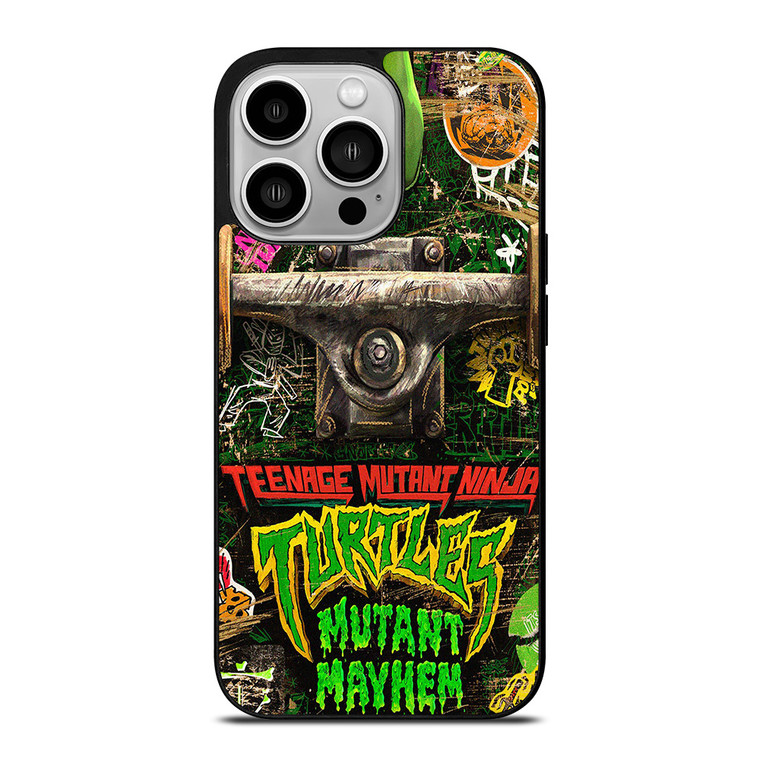 TEENAGE MUTANT NINJA TURTLES MAYHEM SKATEBOARD iPhone 14 Pro Case Cover