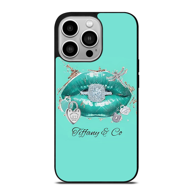 TIFFANY AND CO LIP JEWELERY iPhone 14 Pro Case Cover
