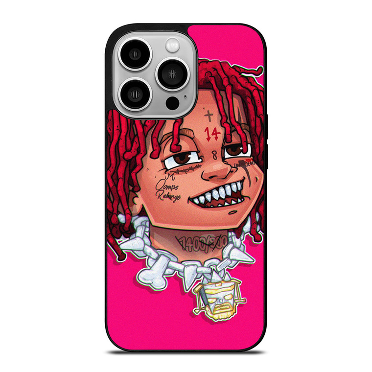 TRIPPIE RED CARTOON RAPPER iPhone 14 Pro Case Cover