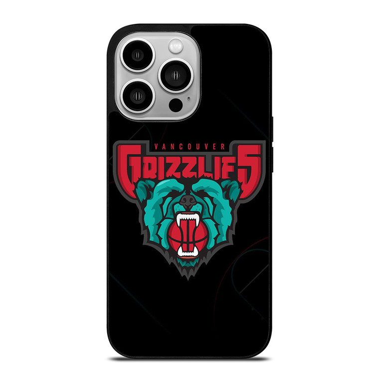 VANCOUVER GRIZZLIES BASKETBAL LOGO iPhone 14 Pro Case Cover