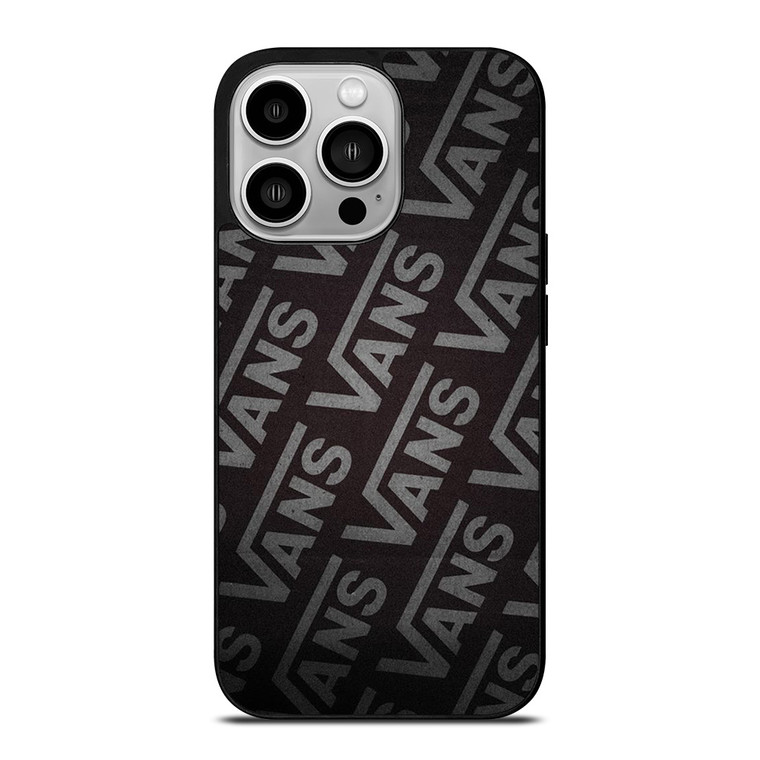 VANS SKATEBOARD BLACK iPhone 14 Pro Case Cover
