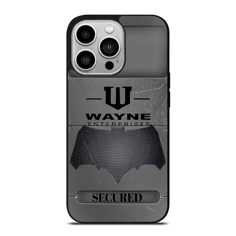 WAYNE ENTERPRISES METAL LOGO iPhone 14 Pro Case Cover