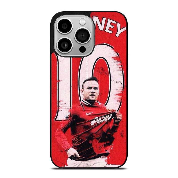 WAYNE ROONEY MAN UNITED LEGEND iPhone 14 Pro Case Cover