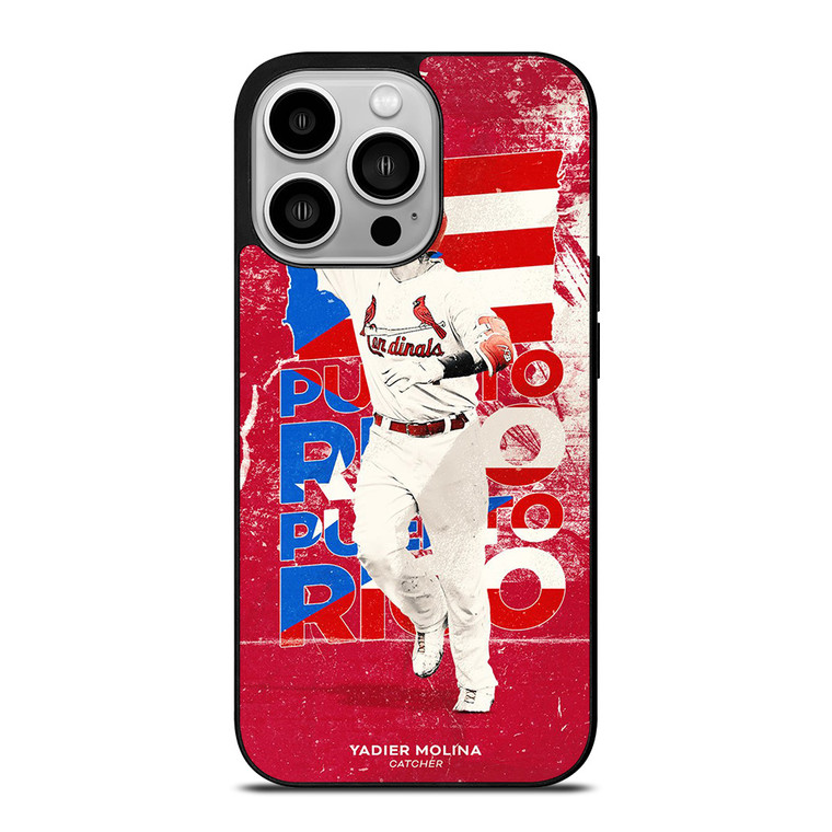 YADIER MOLINA SAINT LOUIS CARDINALS MLB iPhone 14 Pro Case Cover