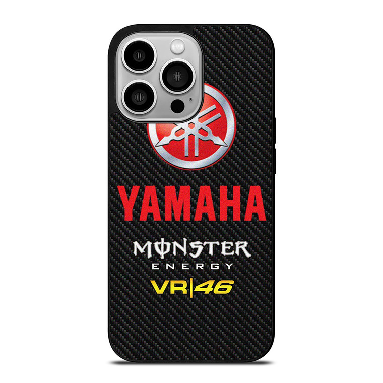 YAMAHA RACING VR46 CARBON LOGO iPhone 14 Pro Case Cover