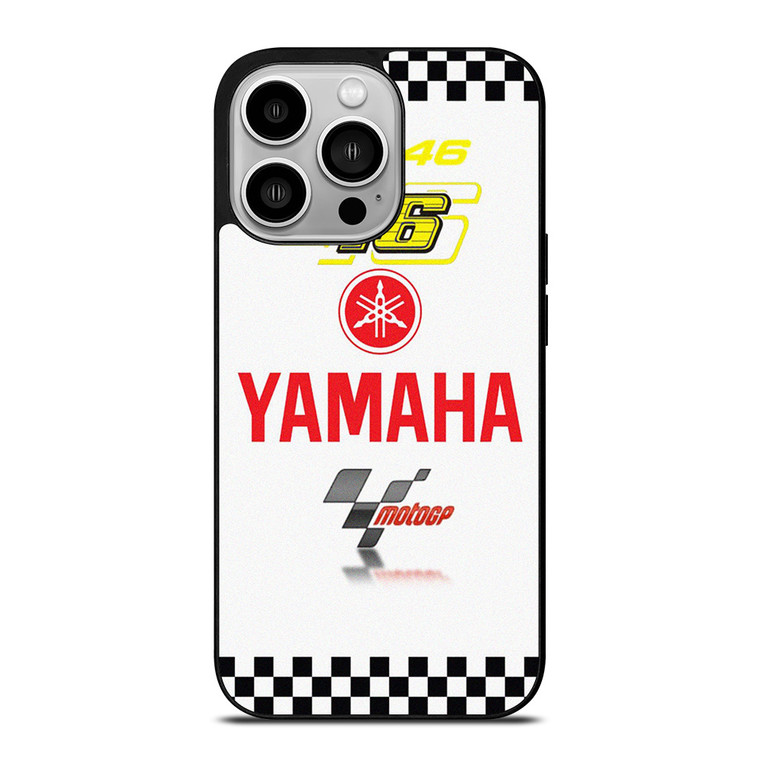 YAMAHA VALENTINO ROSSI VR46 MOTO GP iPhone 14 Pro Case Cover