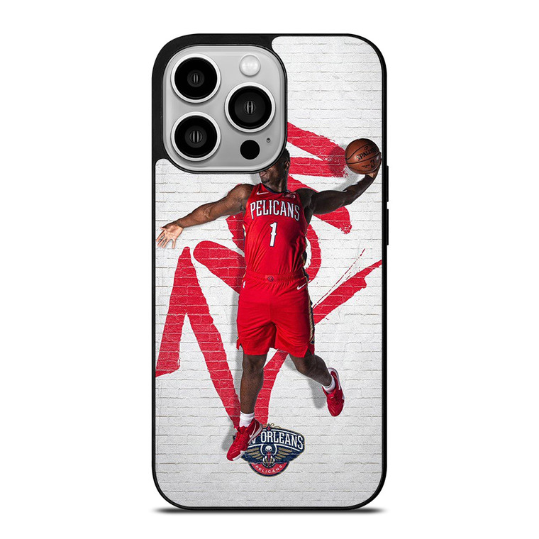 ZION WILLIAMSON NEW ORLEANS PELICANS NBA 2 iPhone 14 Pro Case Cover