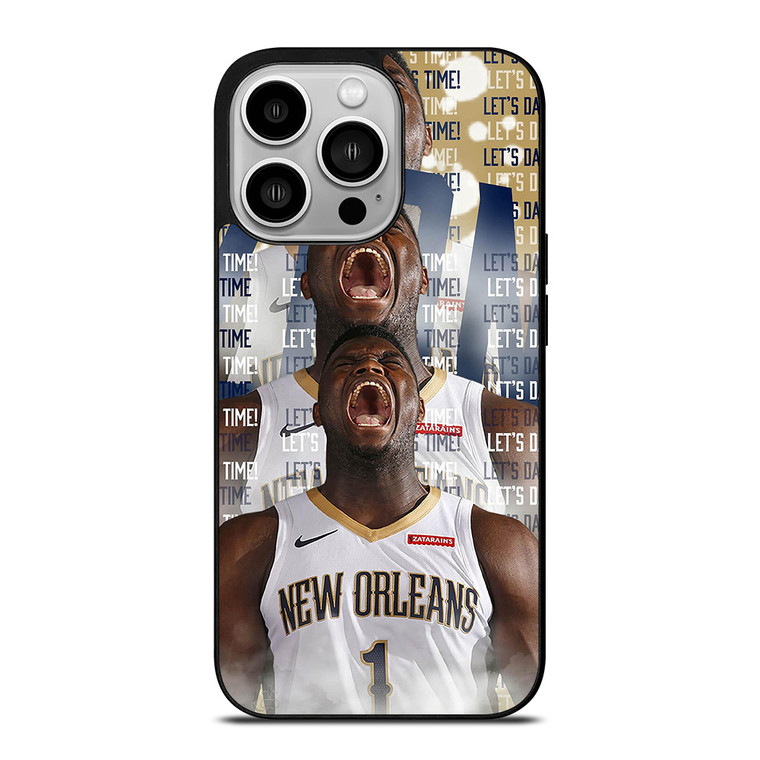 ZION WILLIAMSON NEW ORLEANS PELICANS NBA iPhone 14 Pro Case Cover