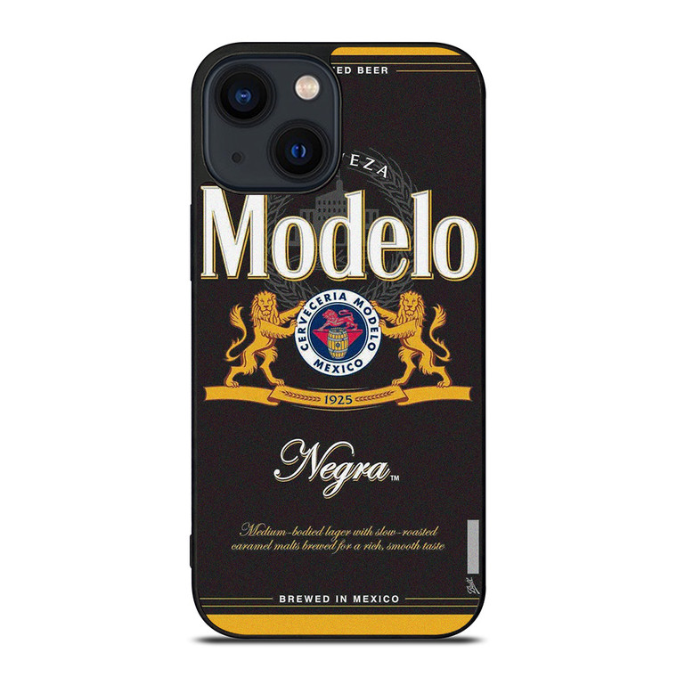 CERVEZA MODELO NEGRO BEER BADGE iPhone 14 Plus Case Cover