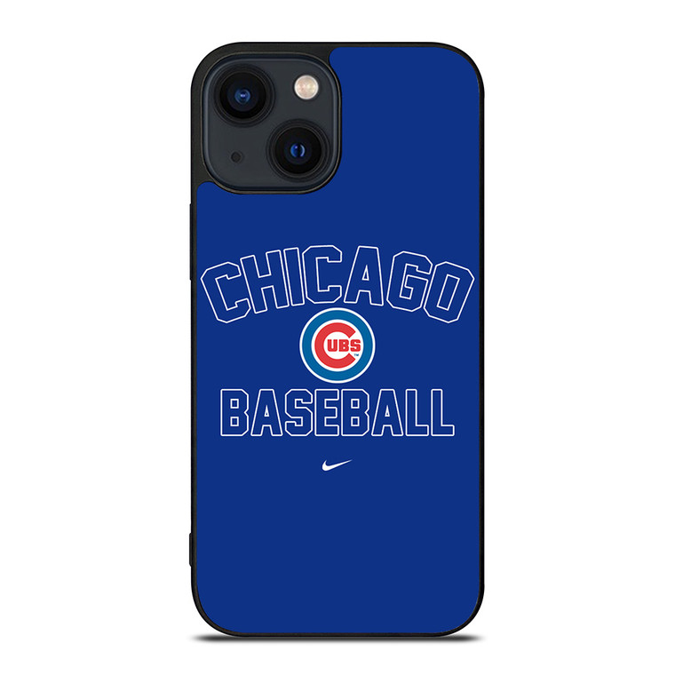 CHICAGO CUBS BASEBALL NIKE LOGO iPhone 14 Plus Case Cover