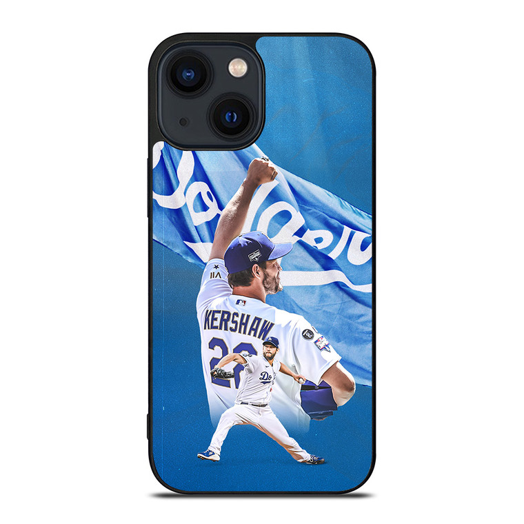 CLAYTON KERSHAW LA LOS ANGELES DODGERS MLB iPhone 14 Plus Case Cover