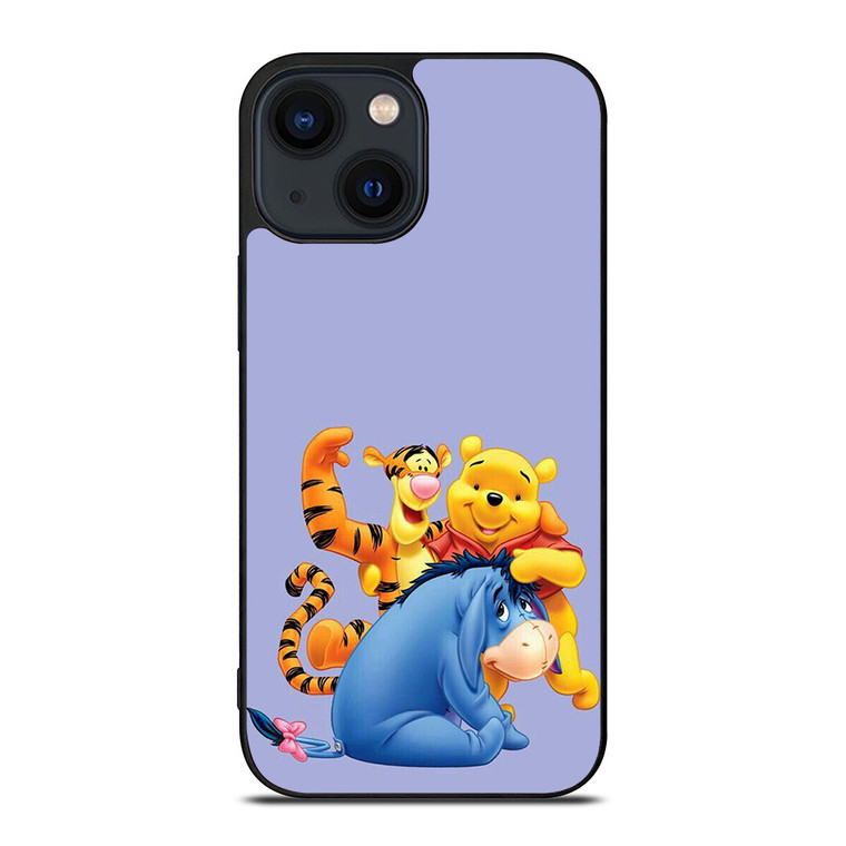 EEYORE TIGER WINNIE THE POOH CARTOON iPhone 14 Plus Case Cover