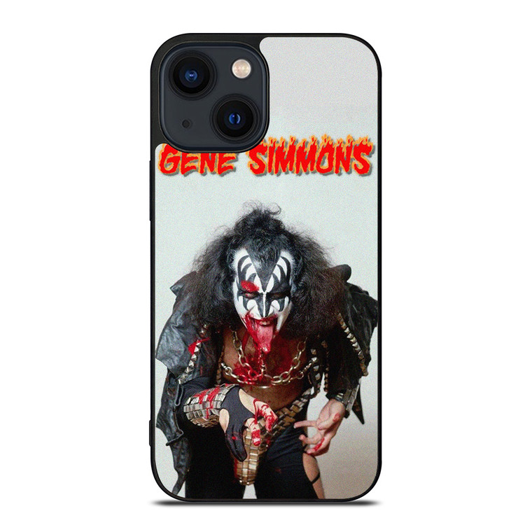 GENE SIMMONS KISS ROCK BAND iPhone 14 Plus Case Cover