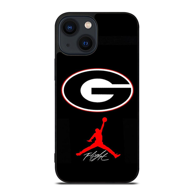 GEORGIA BULLDOGS NIKE AIR JORDAN iPhone 14 Plus Case Cover