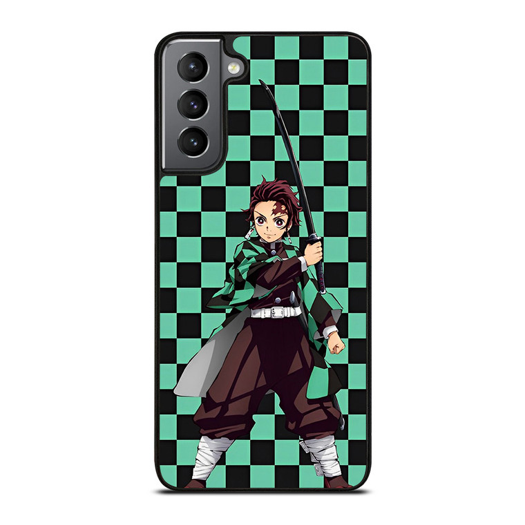 TANJIRO KAMADO DEMON SLAYER PATTERN  Samsung Galaxy S21 Plus Case Cover TANJIRO KAMADO DEMON SLAYER PATTERN  Samsung Galaxy S21 Plus Case Cover