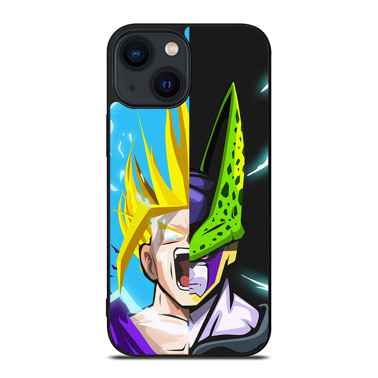 GOHAN VS CELL DRAGON BALL iPhone 14 Plus Case Cover
