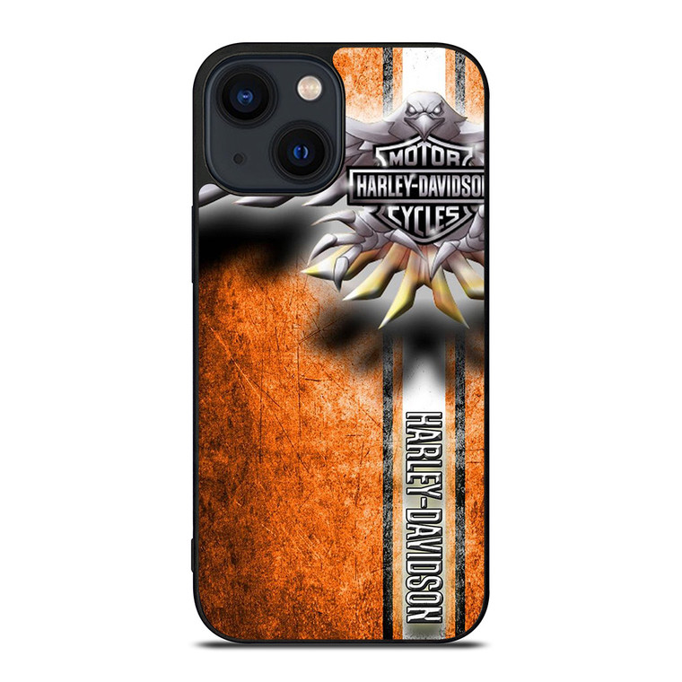HARLEY DAVIDSON MOTOR SYMBOL iPhone 14 Plus Case Cover HARLEY DAVIDSON MOTOR SYMBOL iPhone 14 Plus Case Cover