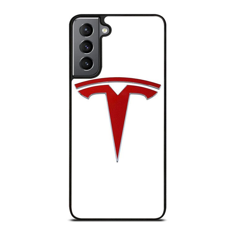 TESLA RED EMBLEM  Samsung Galaxy S21 Plus Case Cover