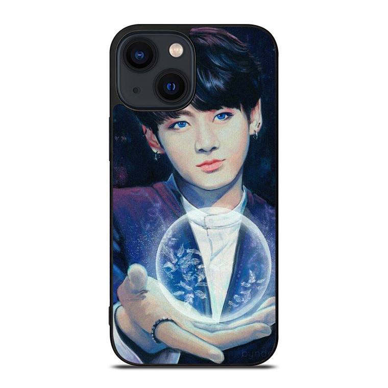 JEON JUNGKOOK ANIME ART iPhone 14 Plus Case Cover