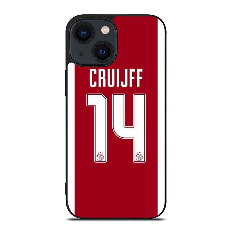JOHAN CRUIJFF AJAX AMSTERDAM iPhone 14 Plus Case Cover