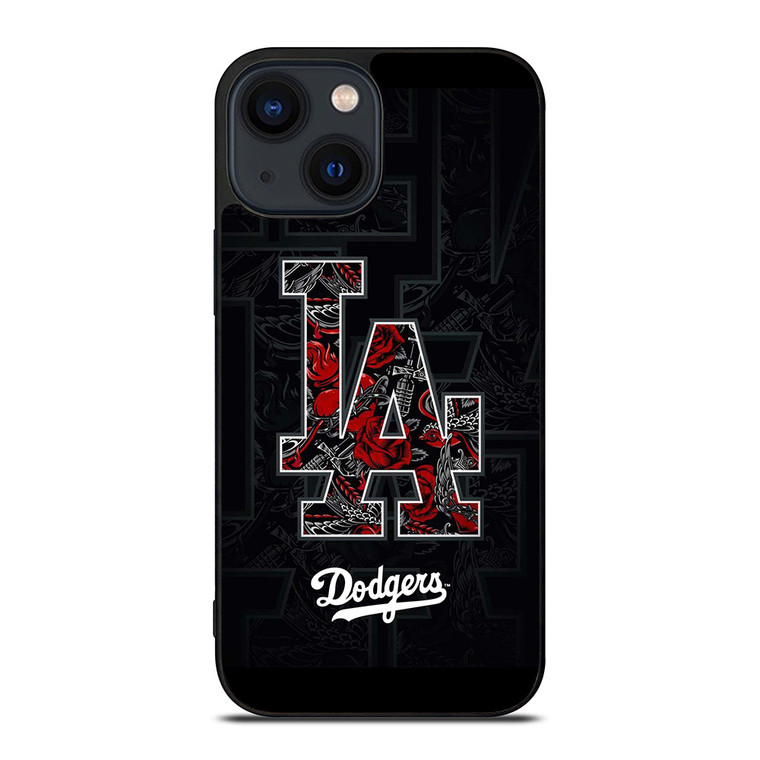 LA LOS ANGELES DODGERS TATTOO ART iPhone 14 Plus Case Cover
