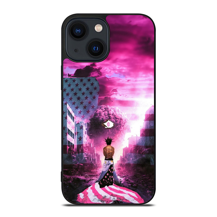 LIL UZI VERT PINK TAPE RAPPER iPhone 14 Plus Case Cover