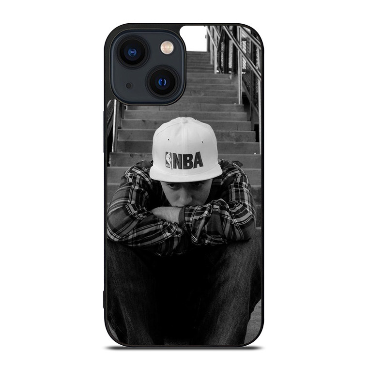 MAC MILLER BLACK WHITE NBA iPhone 14 Plus Case Cover