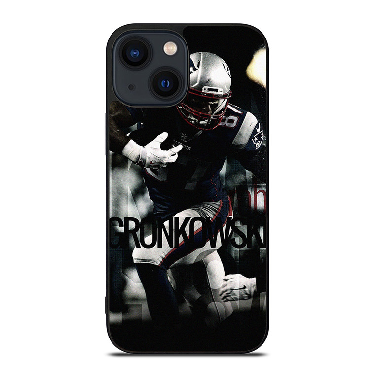 NEW ENGLAND PATRIOTS NFL ROB GRONKOWSKI iPhone 14 Plus Case Cover